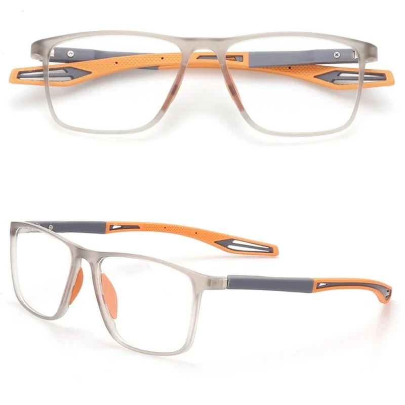 (image for) TR90 Reading Glasses Anti-blue Light High Definition Presbyopia Eyeglasses Men's Hyperopia Optical Eyewear Ultralight Sport Non-slip Eyeglasses Diopters To +3.5